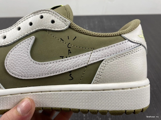 Retro Low 1 Olive Travis Golf Jordan Scott Neutral 0706